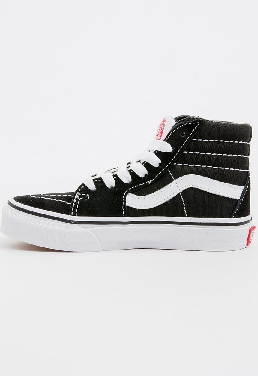 Vans - Jn Sk8 High Top Sneaker Black/True white