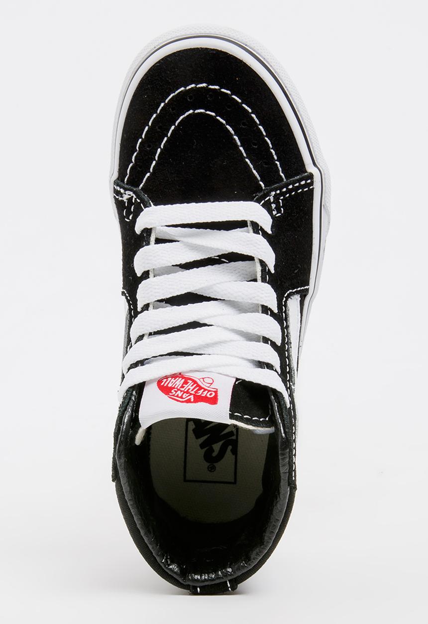 Vans - Jn Sk8 High Top Sneaker Black/True white
