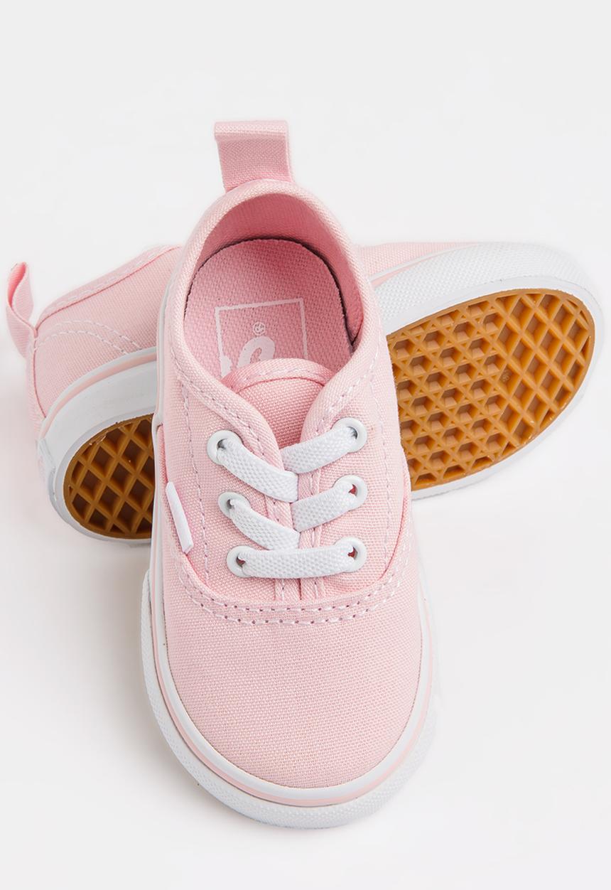 Vans - Authentic Elasticated Lace Up Sneaker Mid Pink