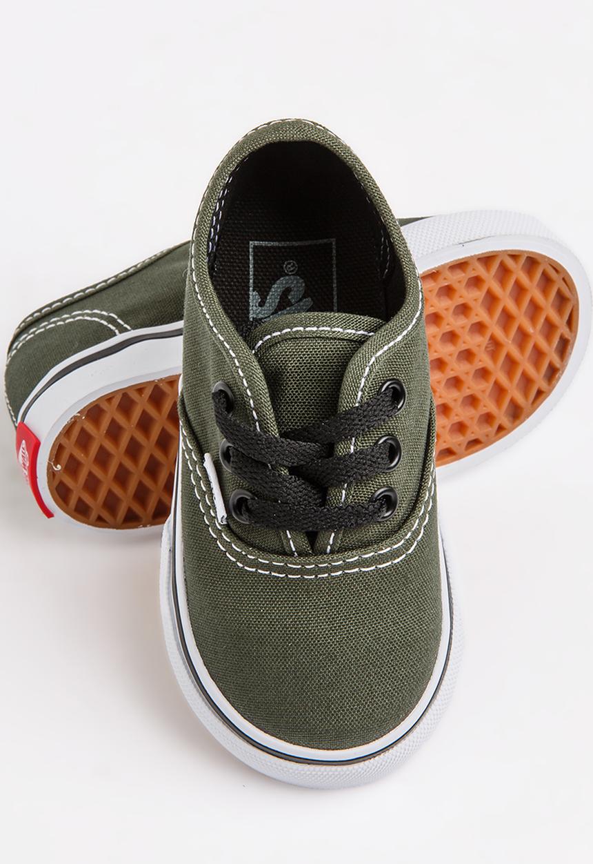 Vans - TD Authentic Lace Up Sneaker Khaki Green