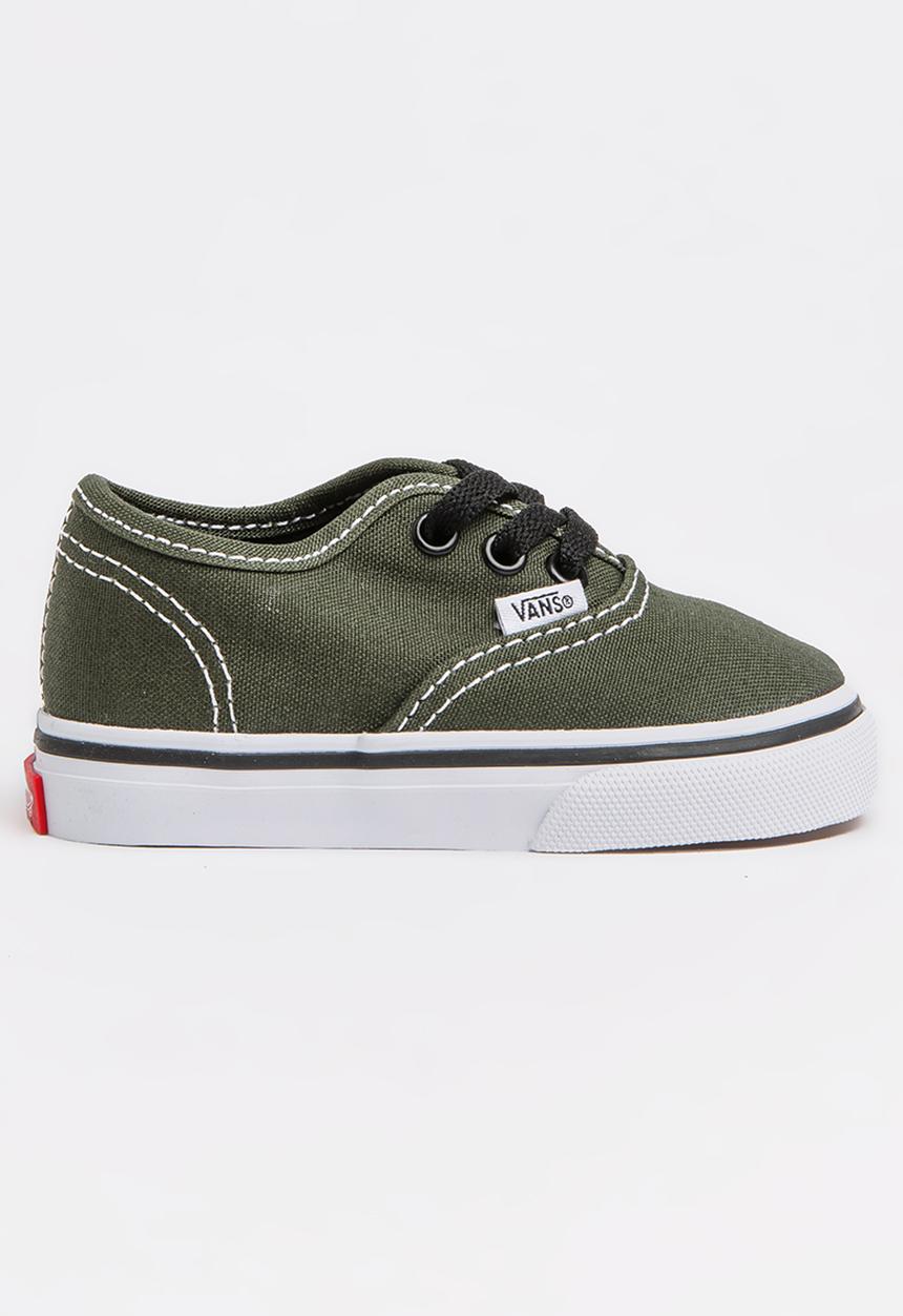 Vans - TD Authentic Lace Up Sneaker Khaki Green
