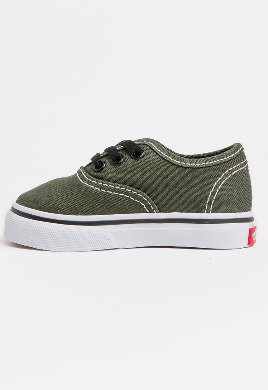 Vans - TD Authentic Lace Up Sneaker Khaki Green