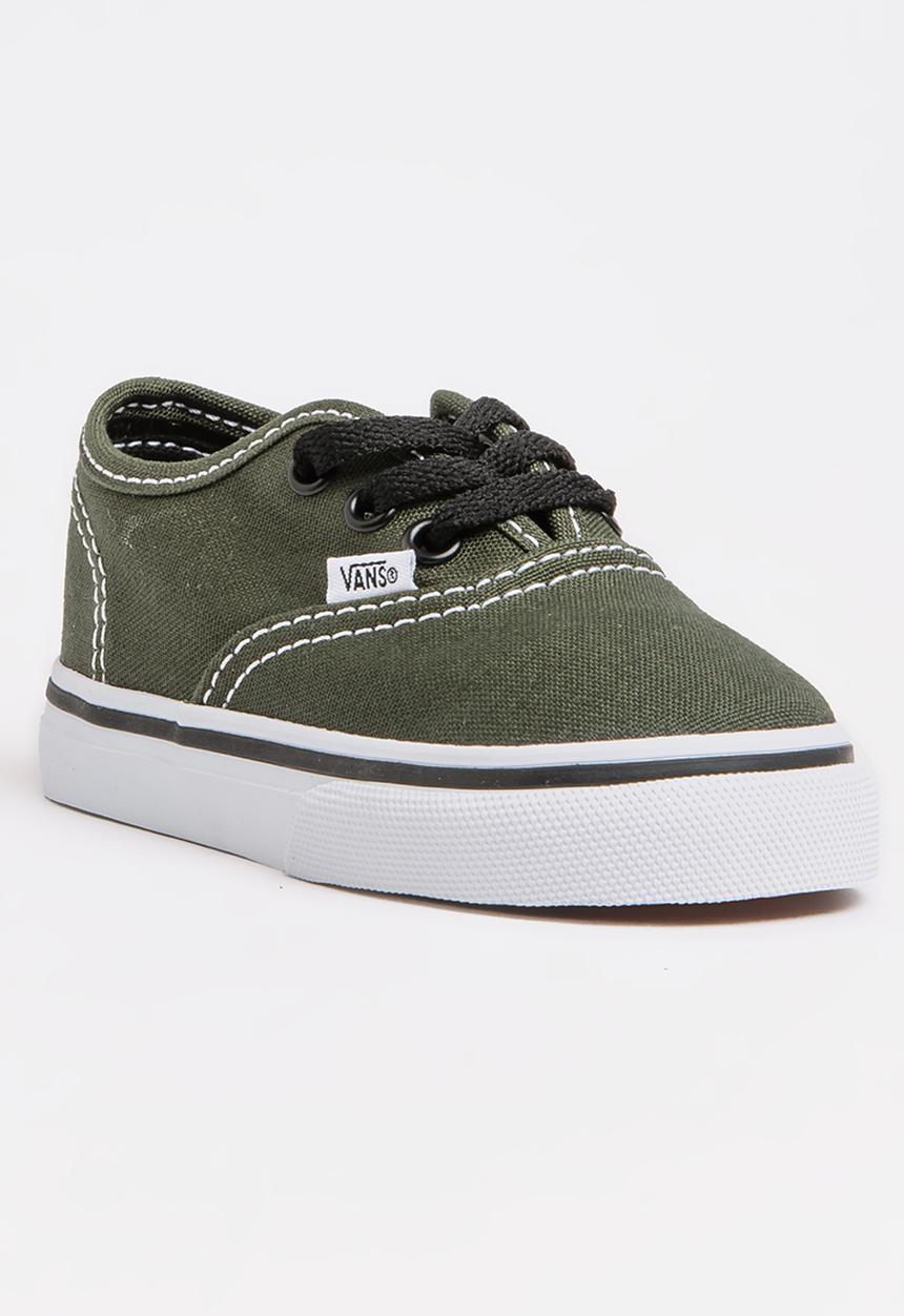 Vans - TD Authentic Lace Up Sneaker Khaki Green