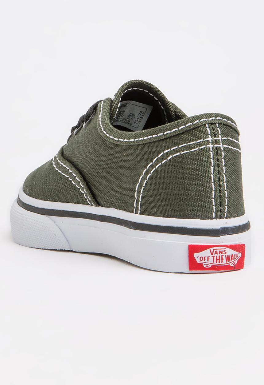 Vans - TD Authentic Lace Up Sneaker Khaki Green