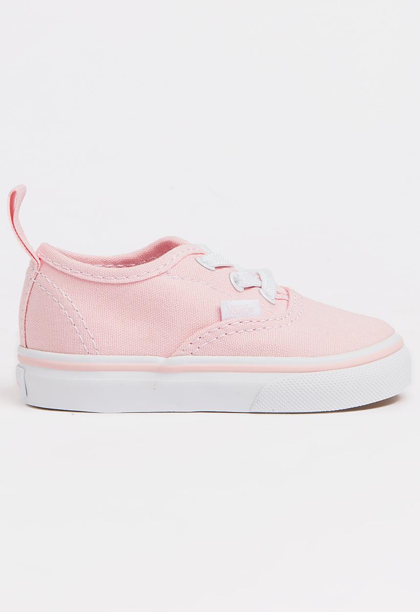 Vans - Authentic Elasticated Lace Up Sneaker Mid Pink