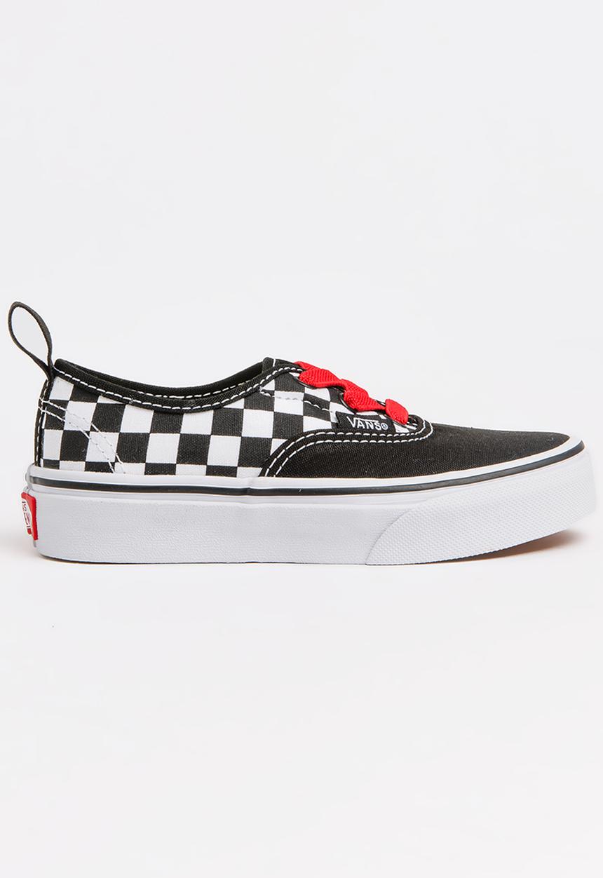 Vans - Vans Authentic elastic lace - black/red/white