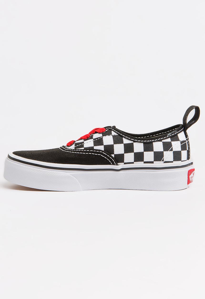 Vans - Vans Authentic elastic lace - black/red/white