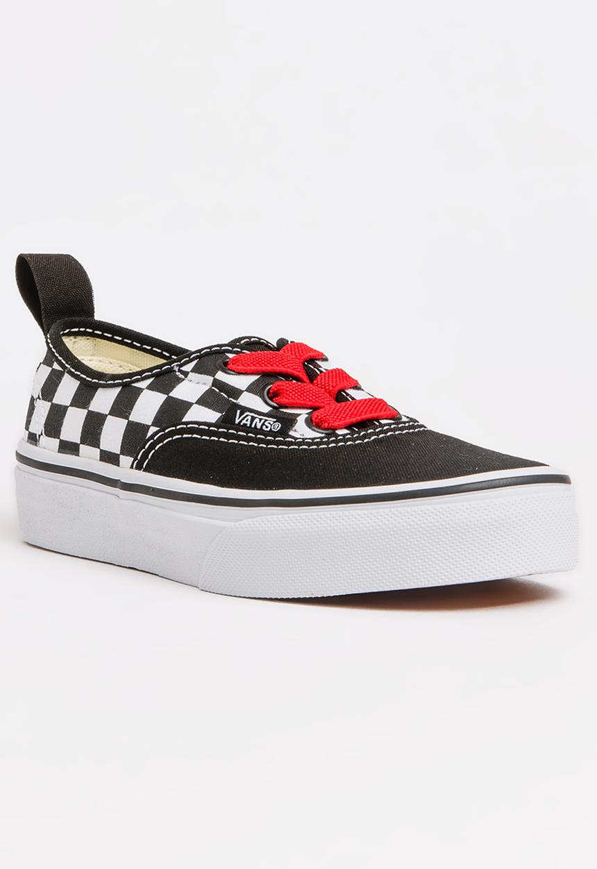 Vans - Vans Authentic elastic lace - black/red/white