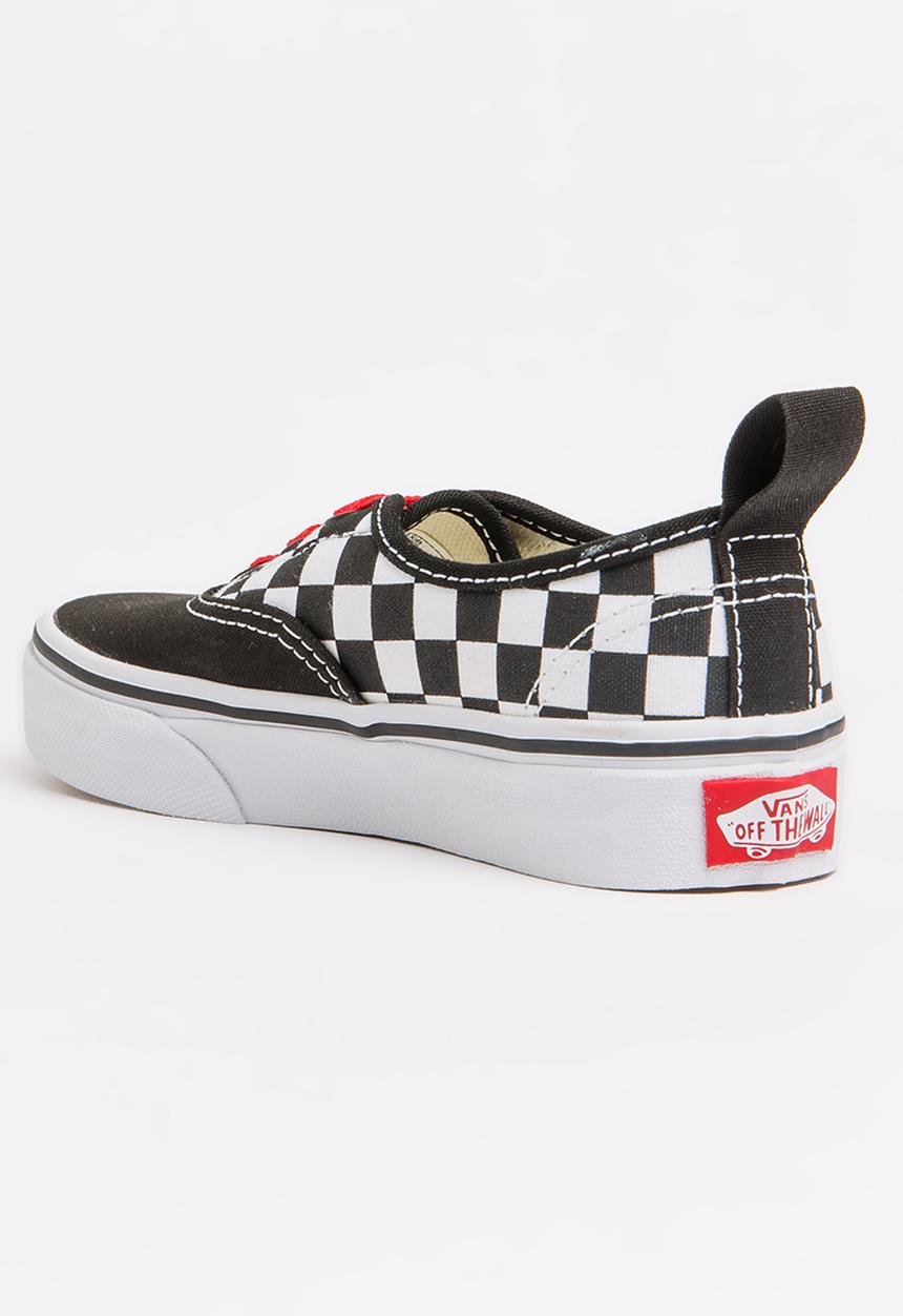Vans - Vans Authentic elastic lace - black/red/white