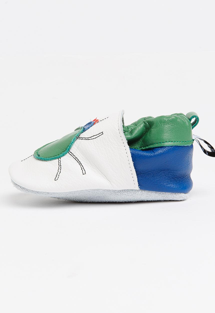 shooshoos - Green Beetle Slip On Green