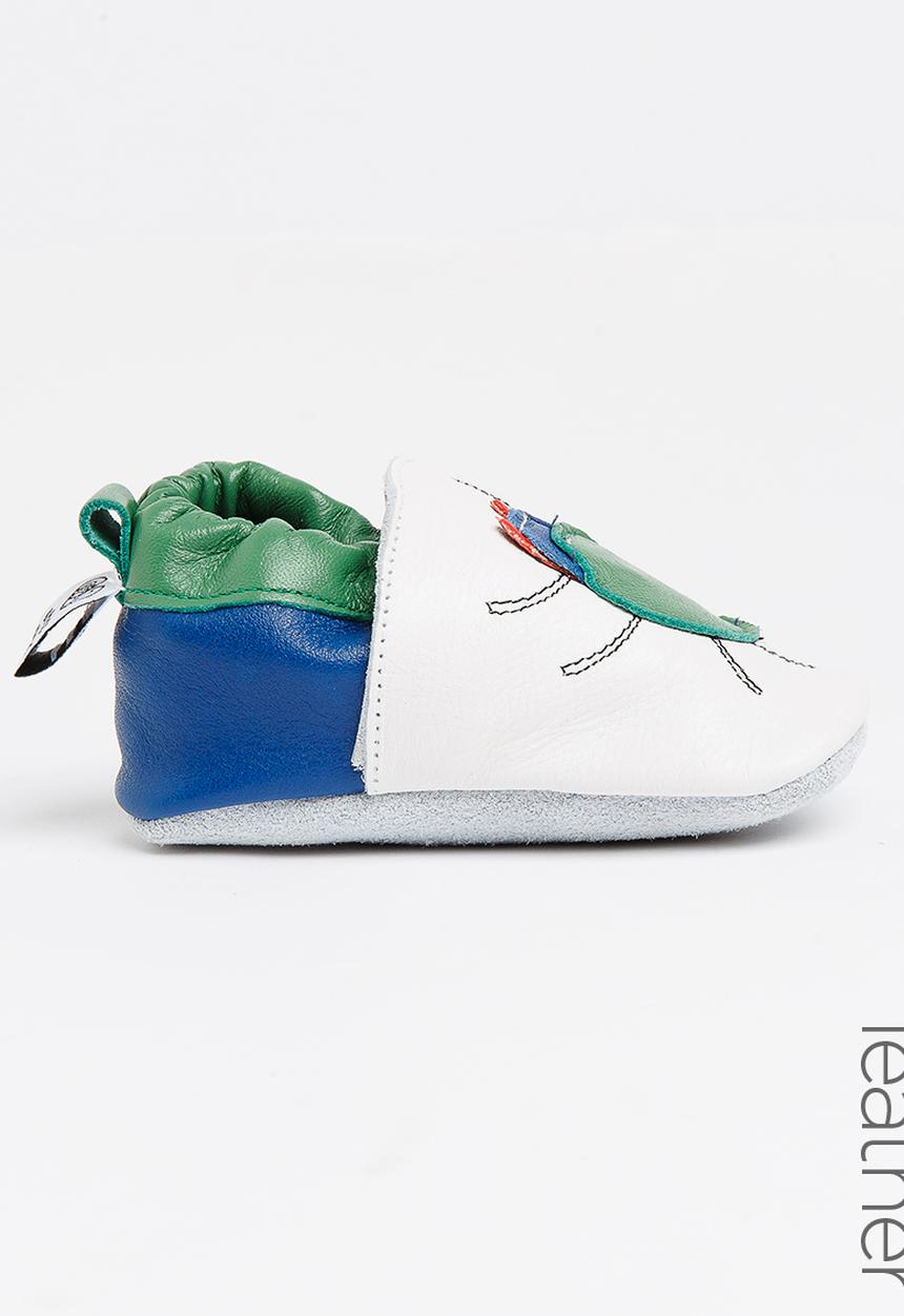 shooshoos - Green Beetle Slip On Green