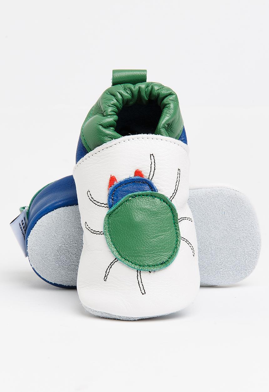 shooshoos - Green Beetle Slip On Green