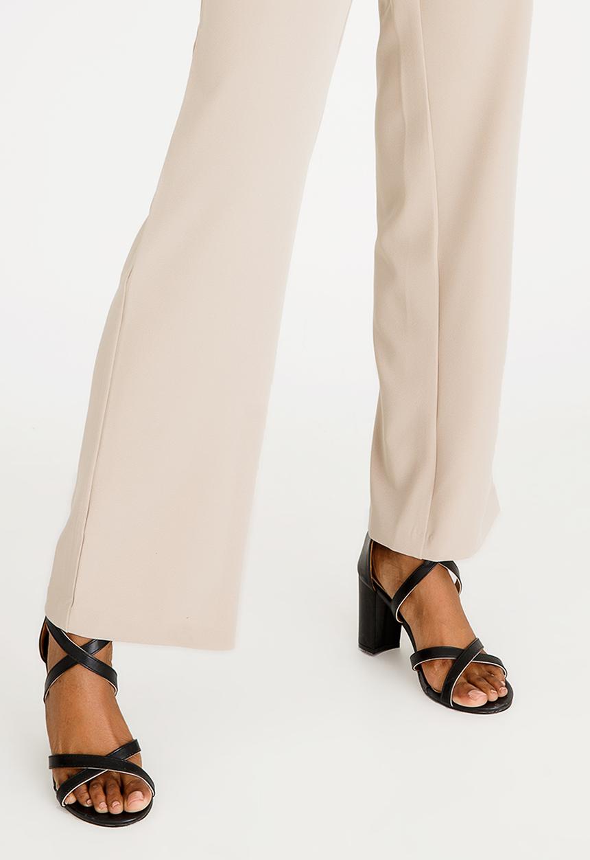 edit - Bootleg trousers - stone