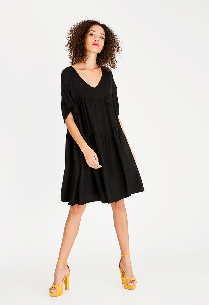 STYLE REPUBLIC - Oversized Dress Black