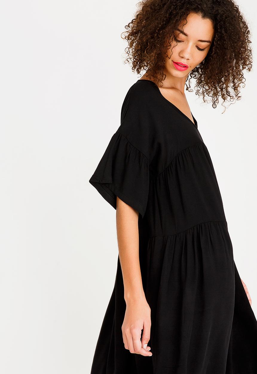 STYLE REPUBLIC - Oversized Dress Black