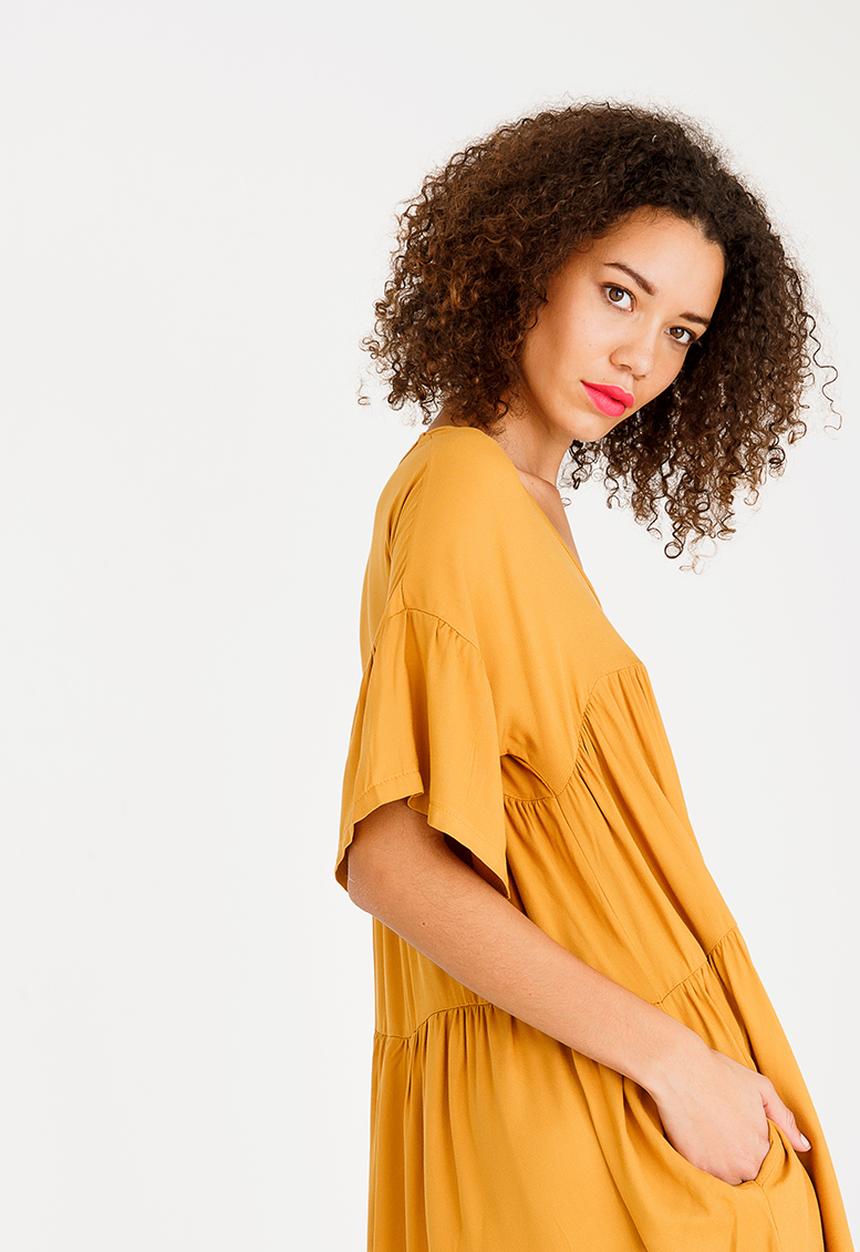 STYLE REPUBLIC - Oversized Dress Yellow