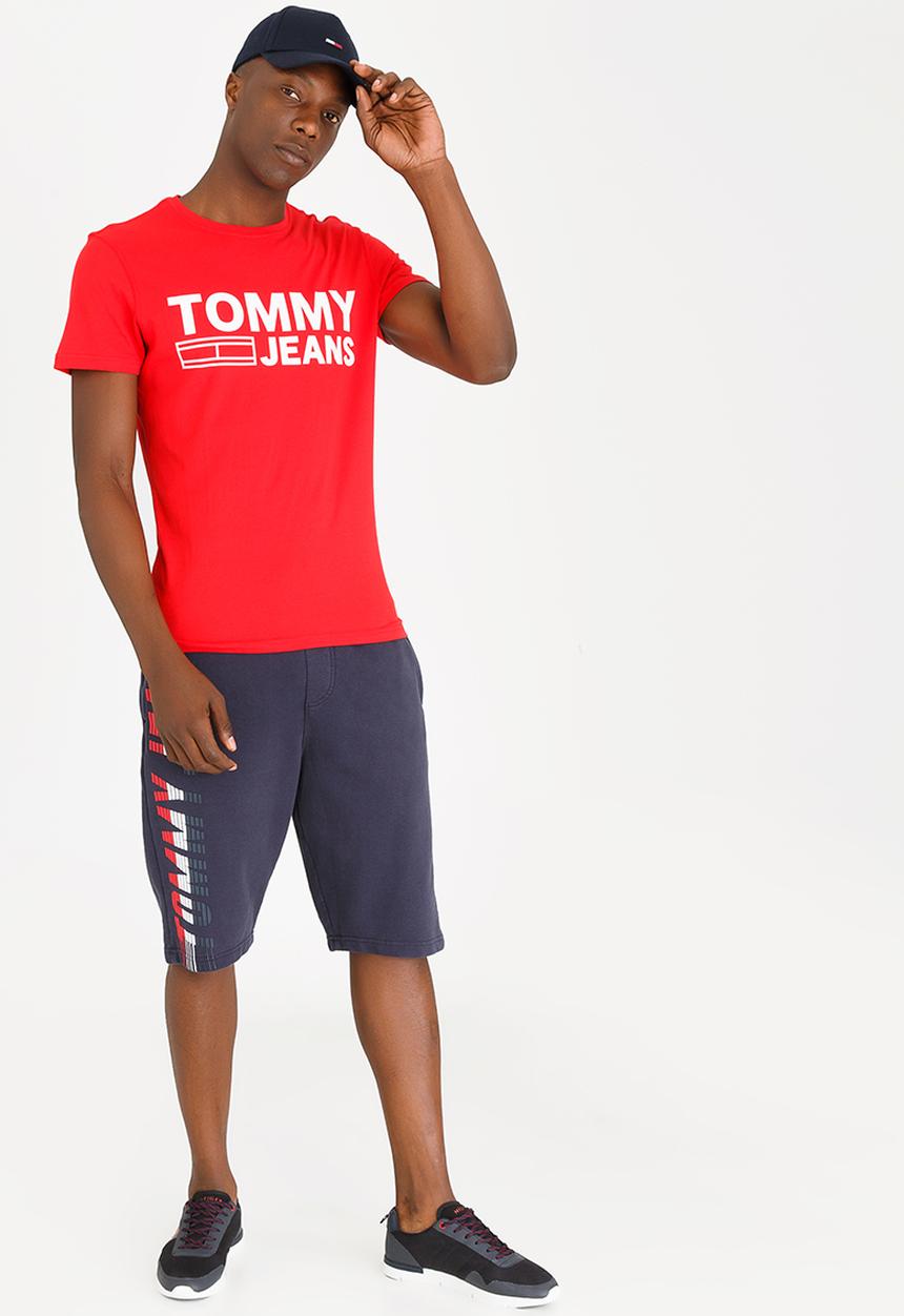 Tommy Hilfiger - Tommy Jeans Basic T-shirt Red
