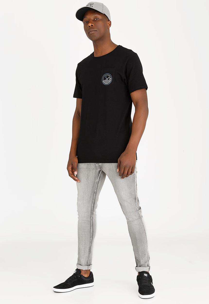 Billabong  - Trekking Pocket Cotton Tee Black