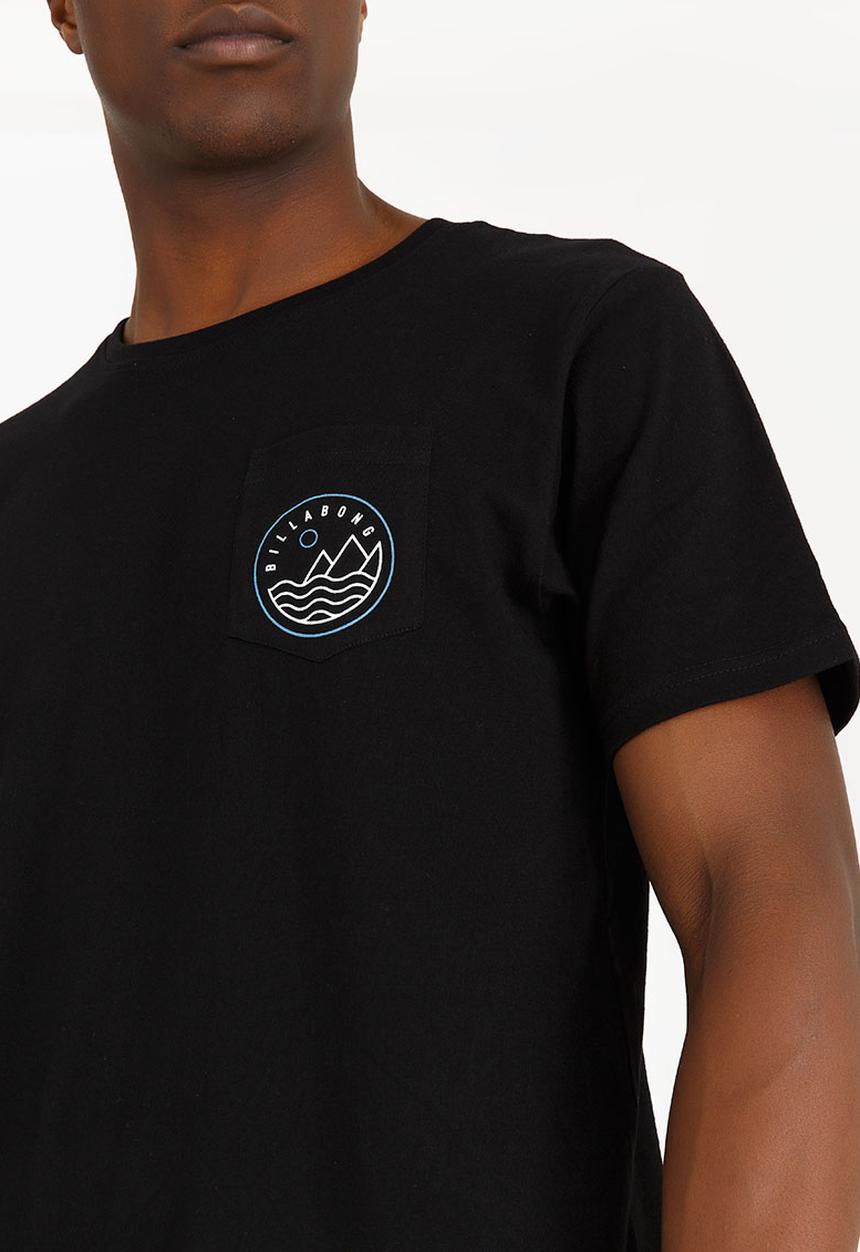 Billabong  - Trekking Pocket Cotton Tee Black