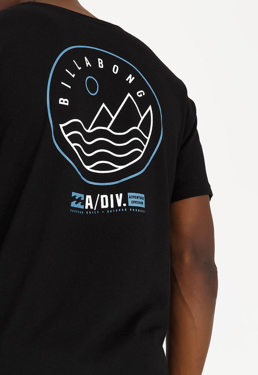 Billabong  - Trekking Pocket Cotton Tee Black