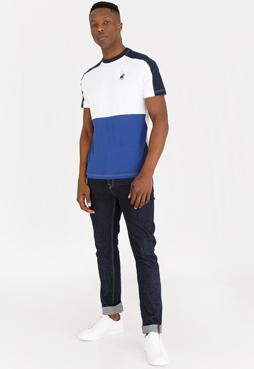 Polo Sport - Printed Panel Tee Navy