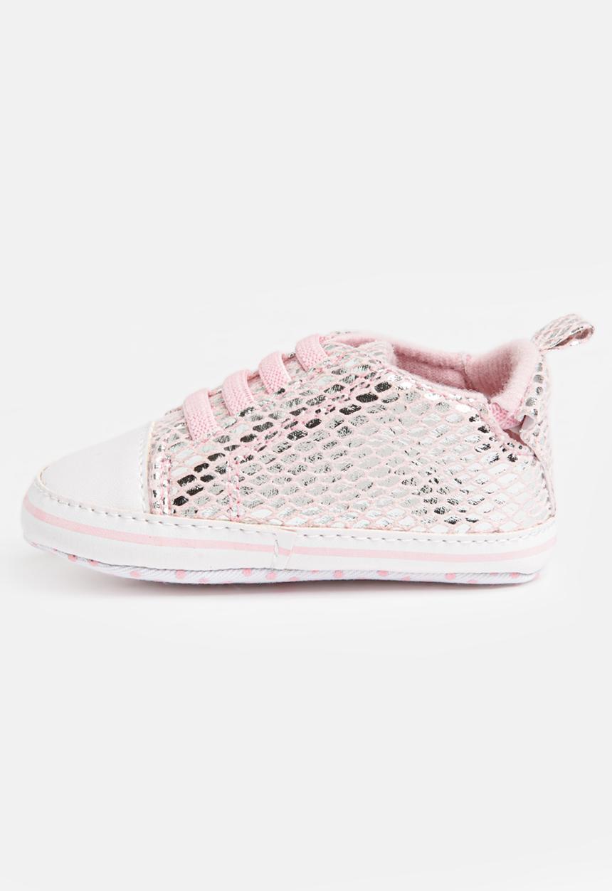 Pop Candy - Lace Up Sneaker Mid Pink