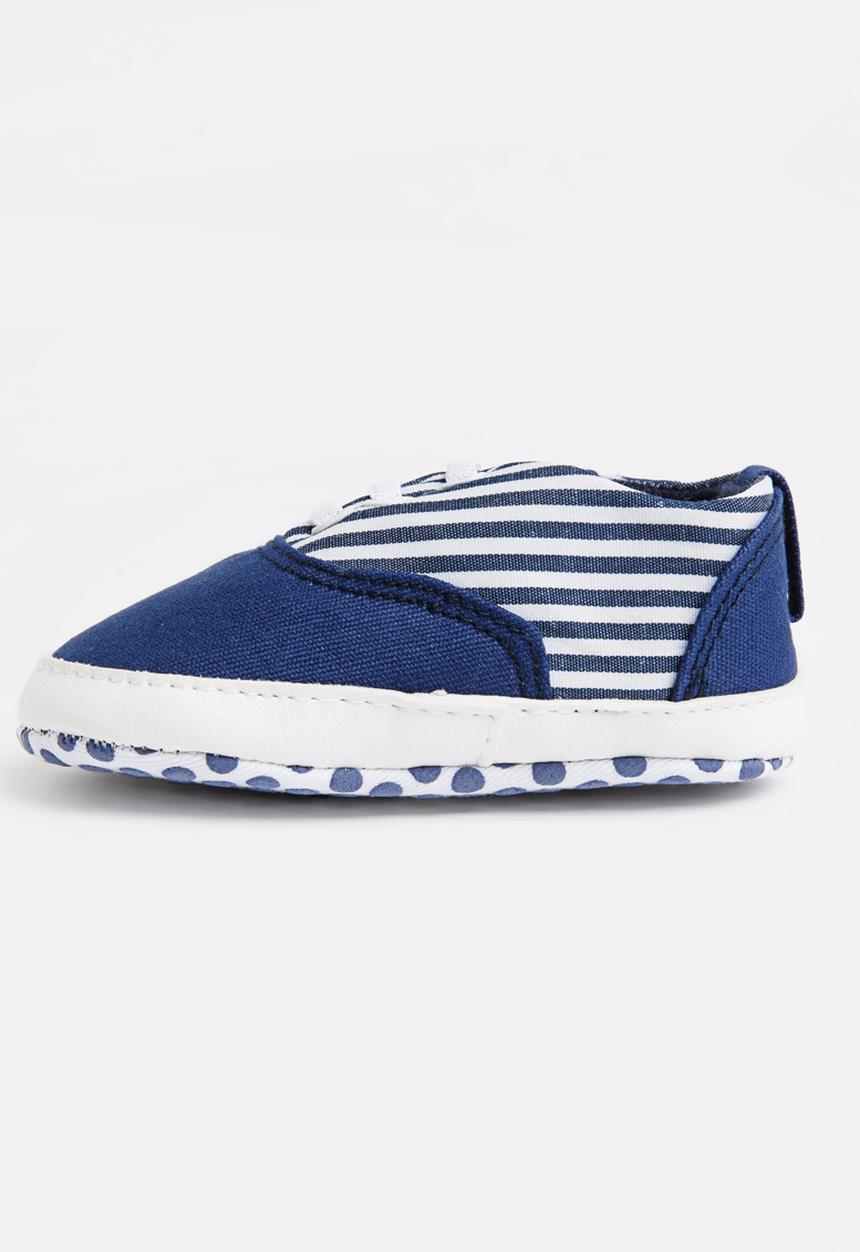 Pop Candy - Lace Up Sneaker Navy