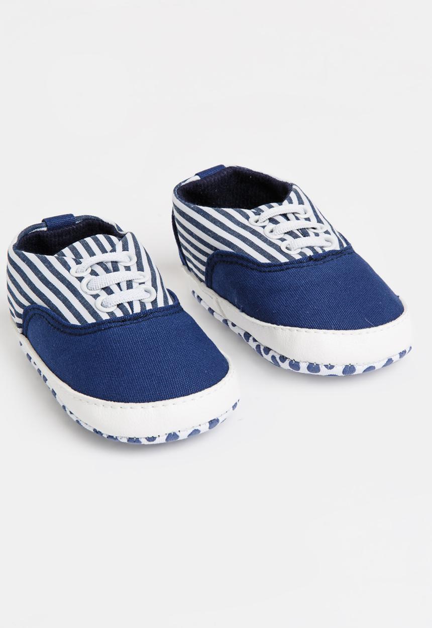 Pop Candy - Lace Up Sneaker Navy