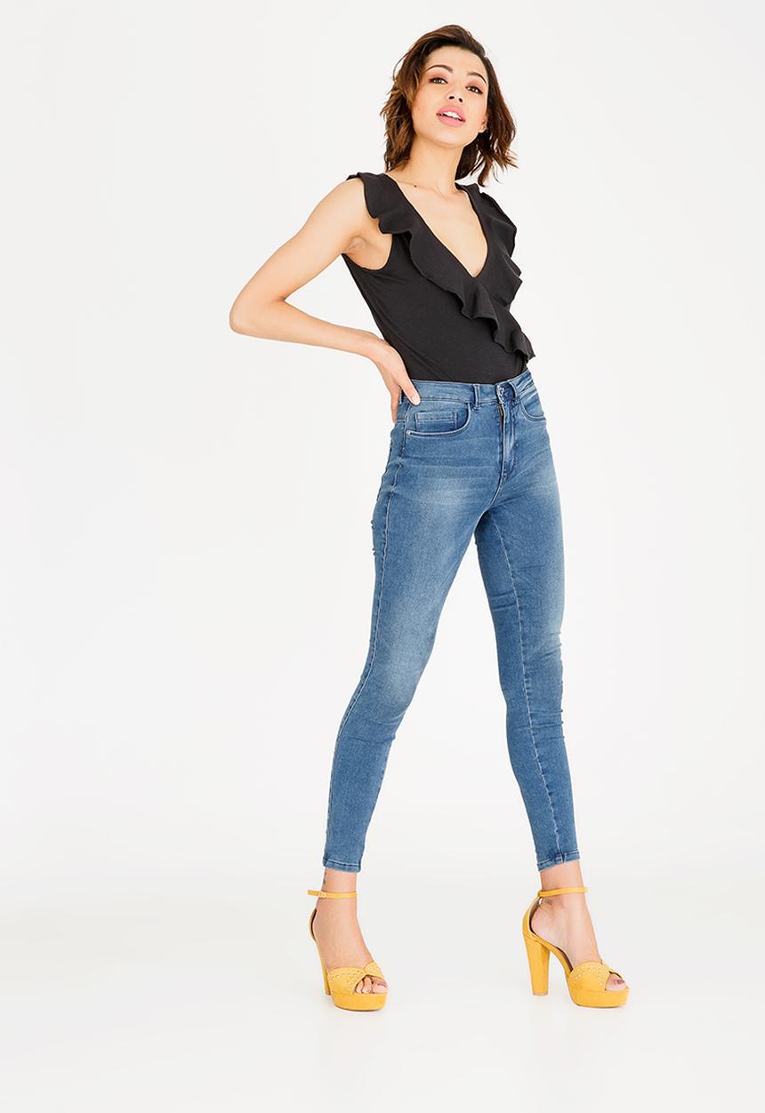 Vero Moda - Lally Sleeveless Bodysuit Black