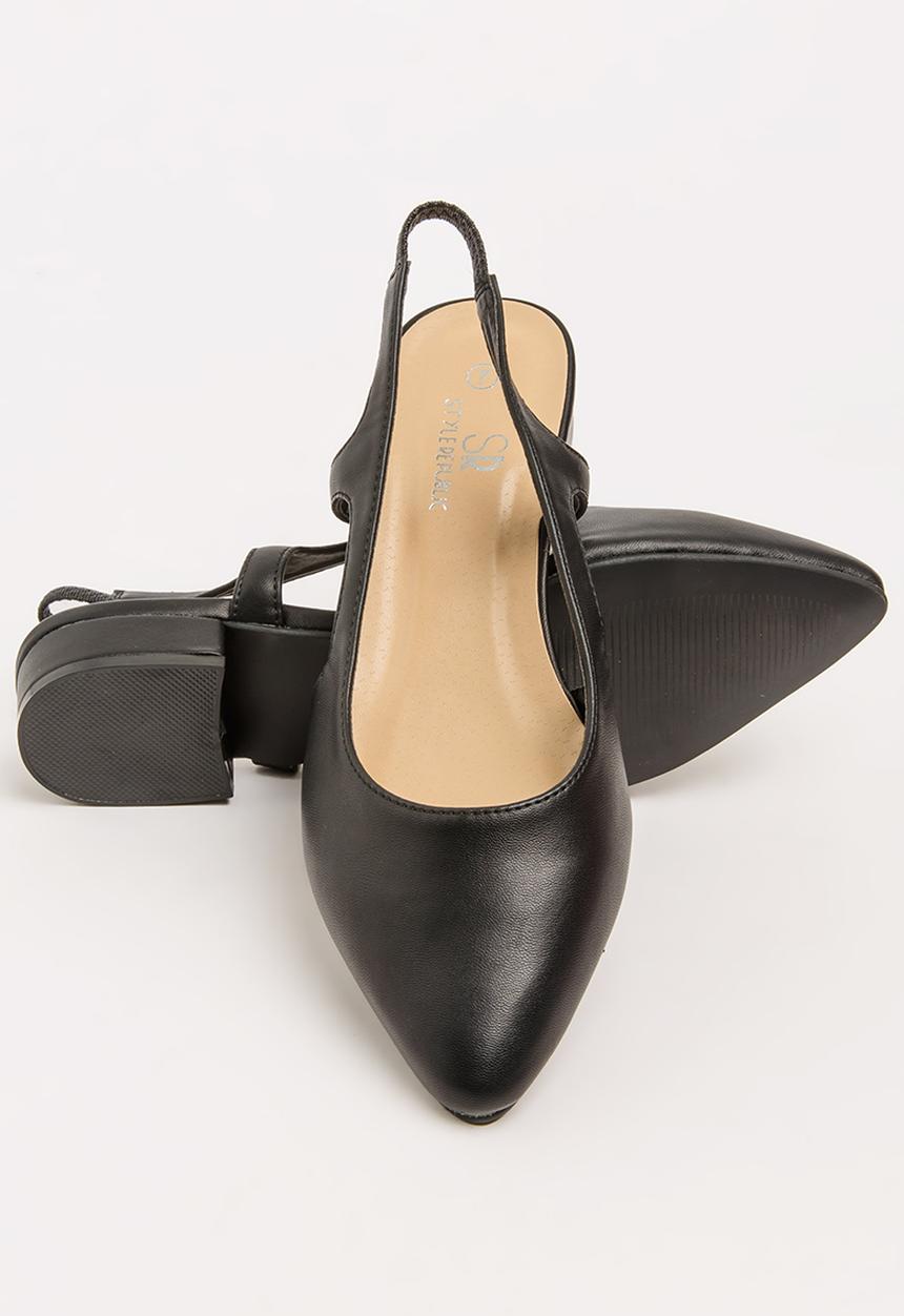 STYLE REPUBLIC - Slingback Pumps Black