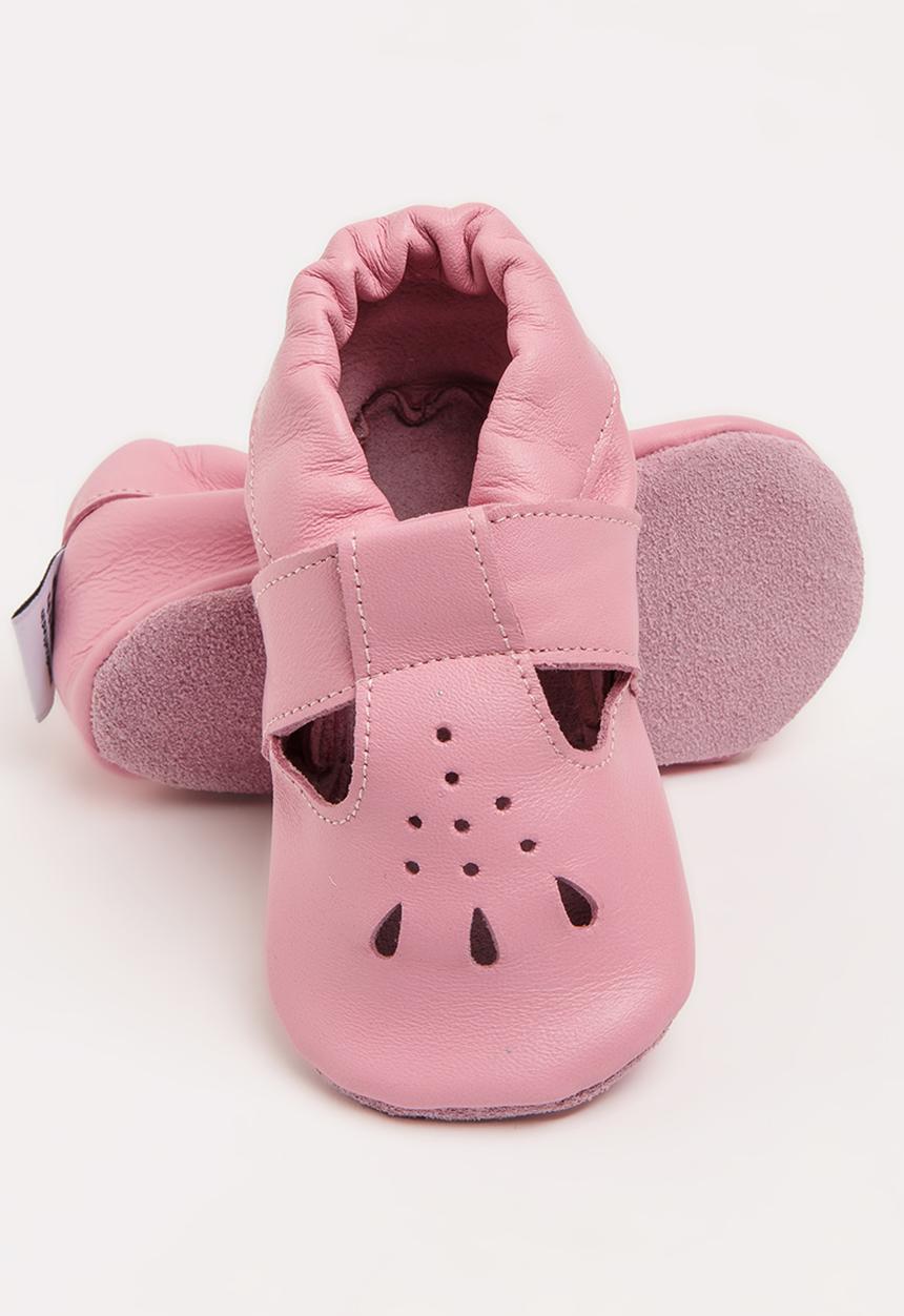 shooshoos - Pink Rain Mary Jane Mid Pink