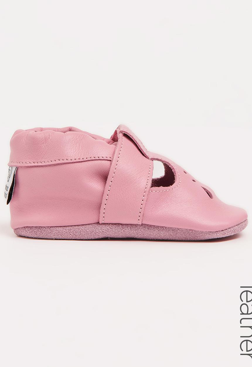 shooshoos - Pink Rain Mary Jane Mid Pink