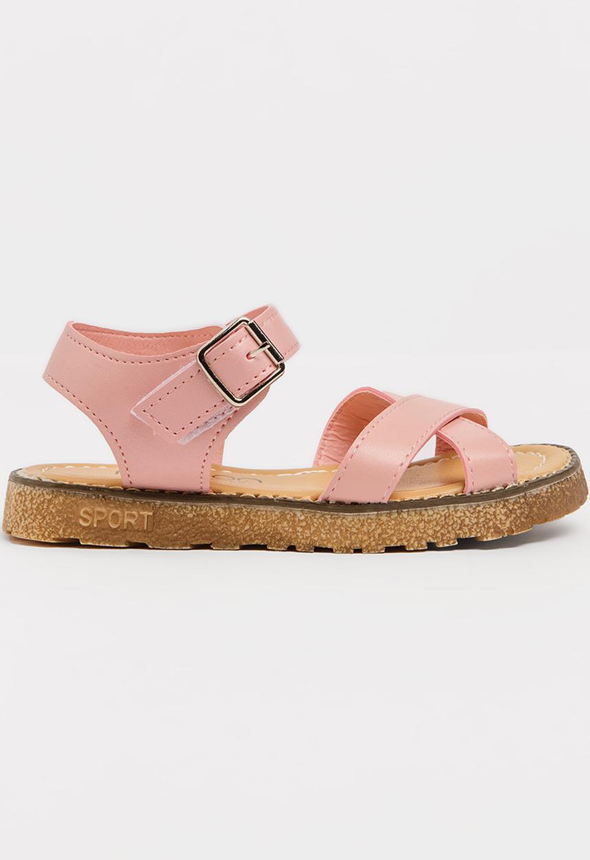 Pop Candy - Strappy sandal with buckle closure - pink 