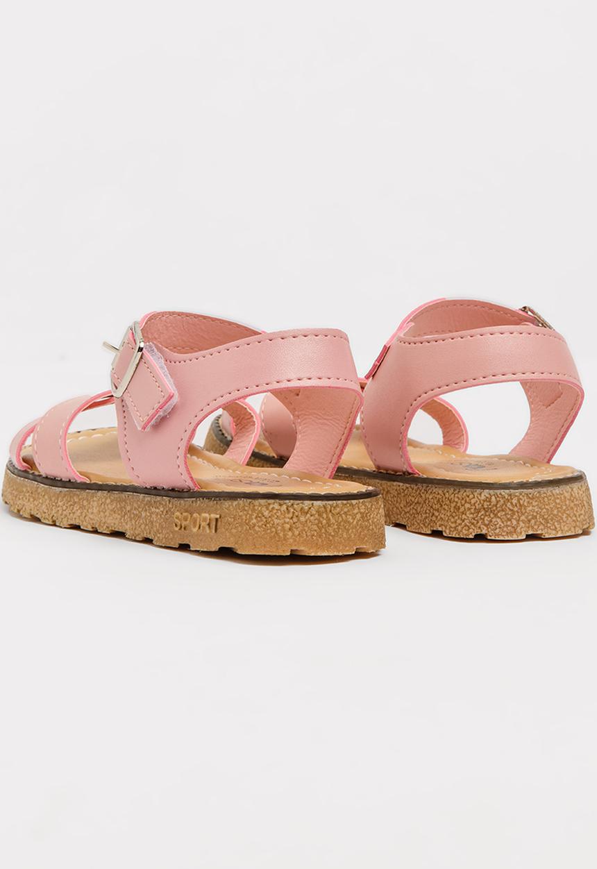 Pop Candy - Strappy sandal with buckle closure - pink 