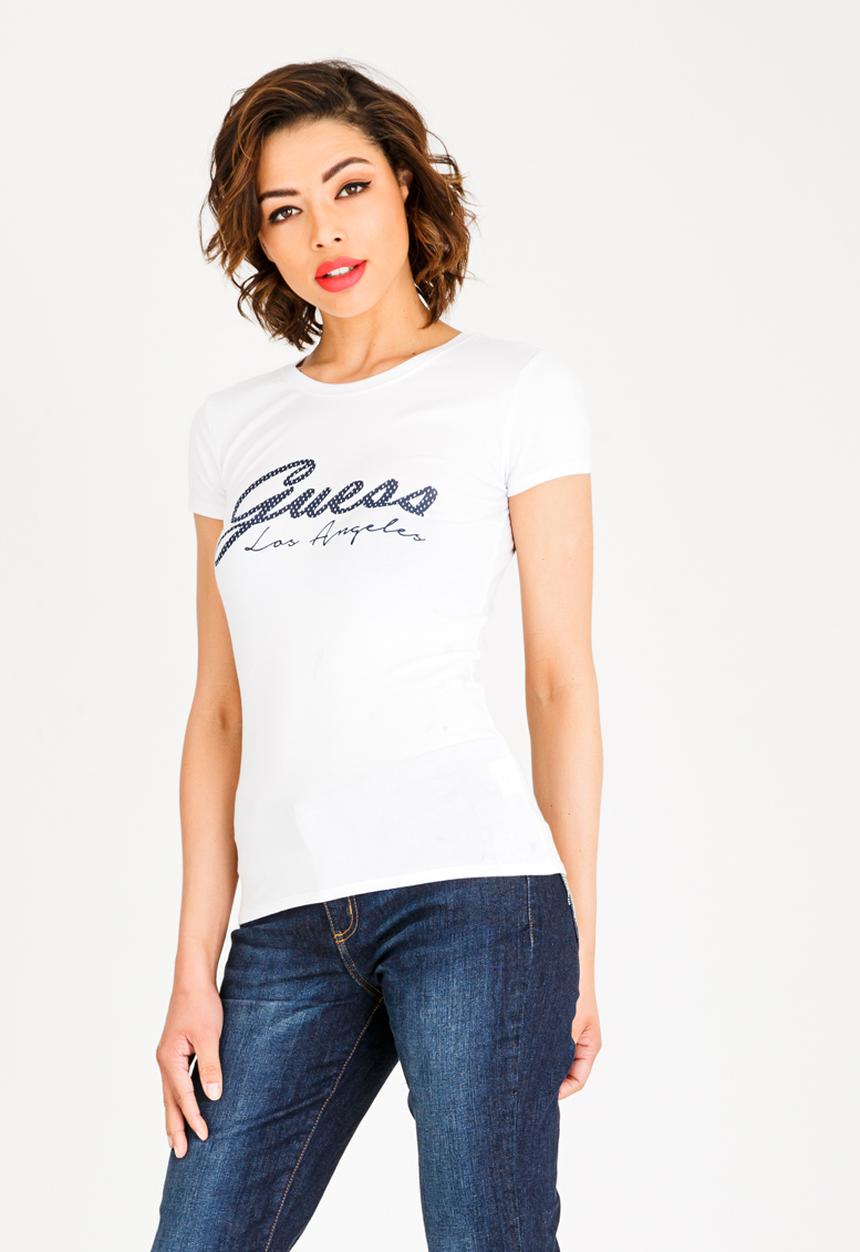 GUESS - Guess Los Angeles Tee White