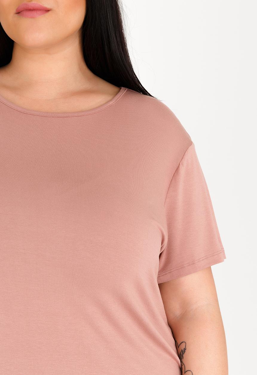 STYLE REPUBLIC PLUS - Basic T-Shirt Rose