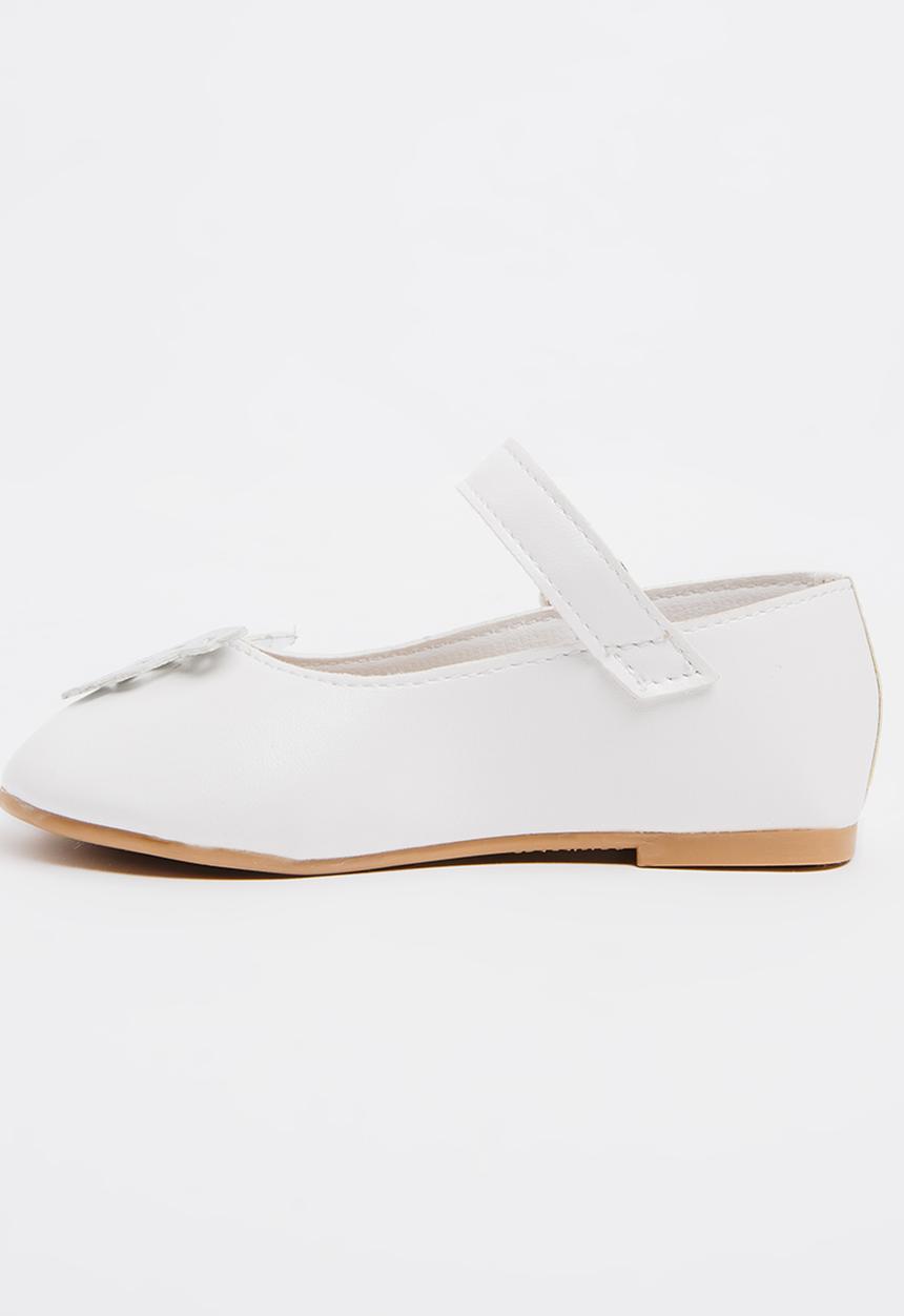Pop Candy - Printed Butterfly Pump White