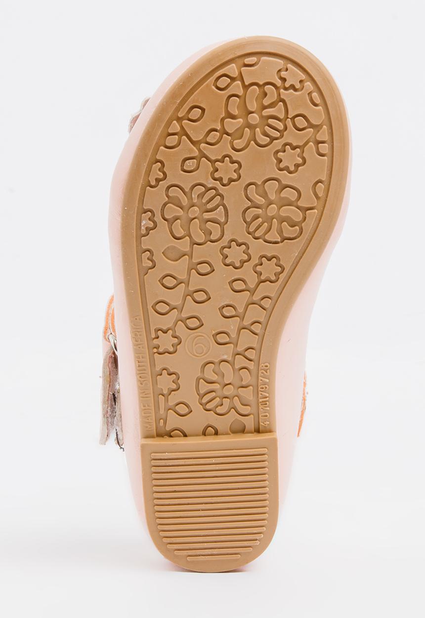 Pop Candy - Printed Butterfly Pump Mid Pink
