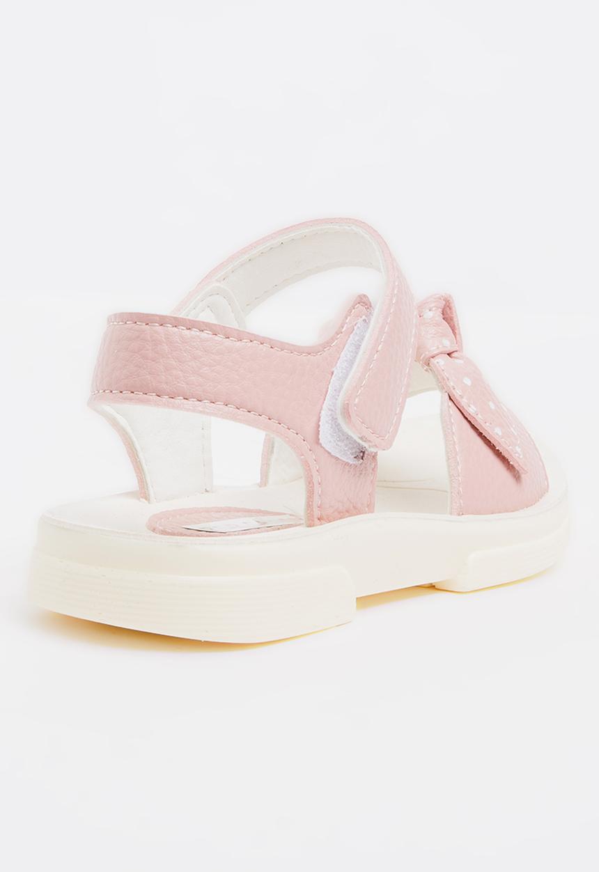 Pop Candy - Bow Detailed Sandal Pale Pink