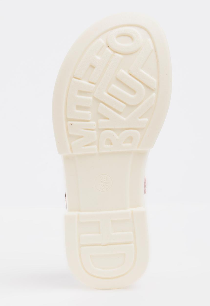 Pop Candy - Bow Detailed Sandal Pale Pink
