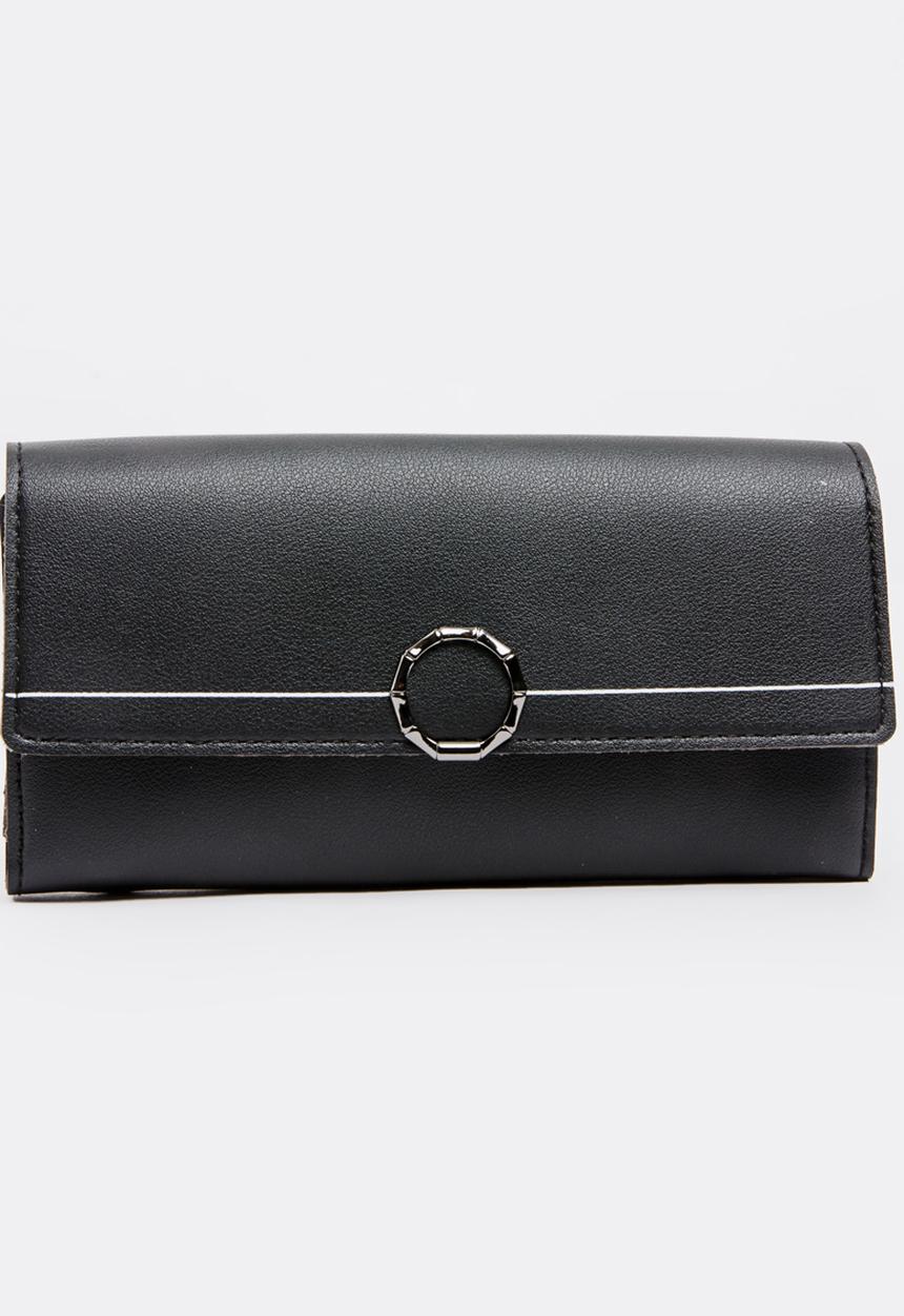 Dazzle - Trifold Purse Black