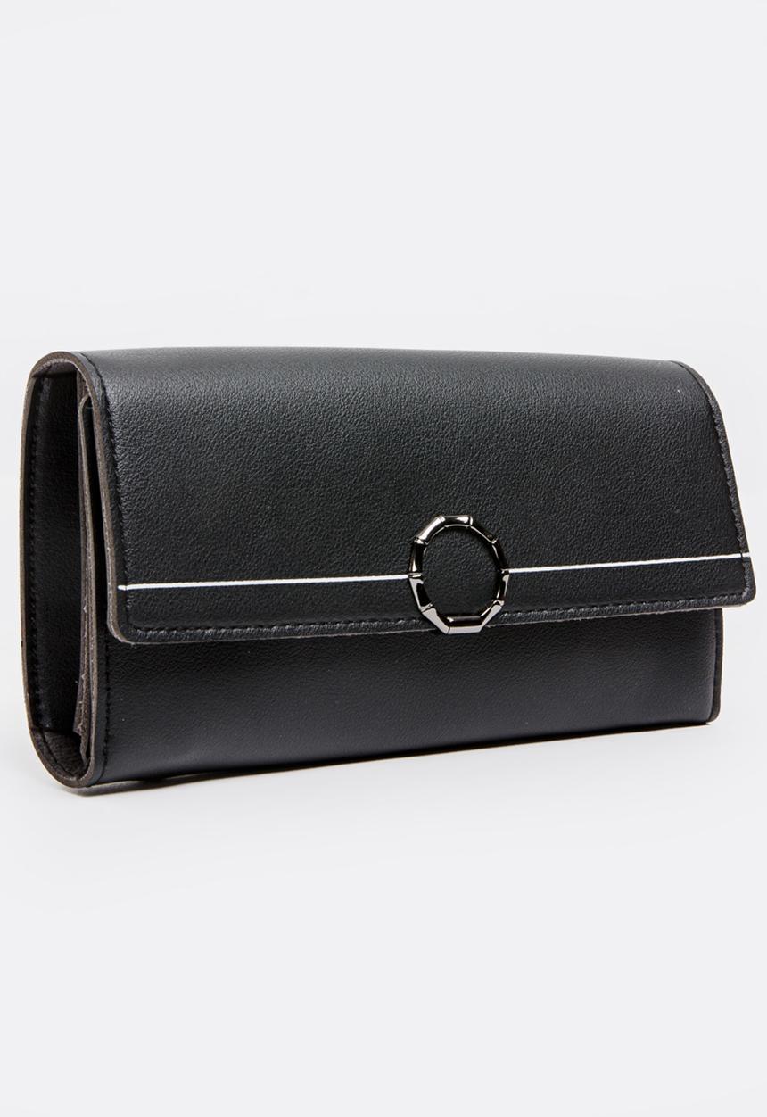 Dazzle - Trifold Purse Black