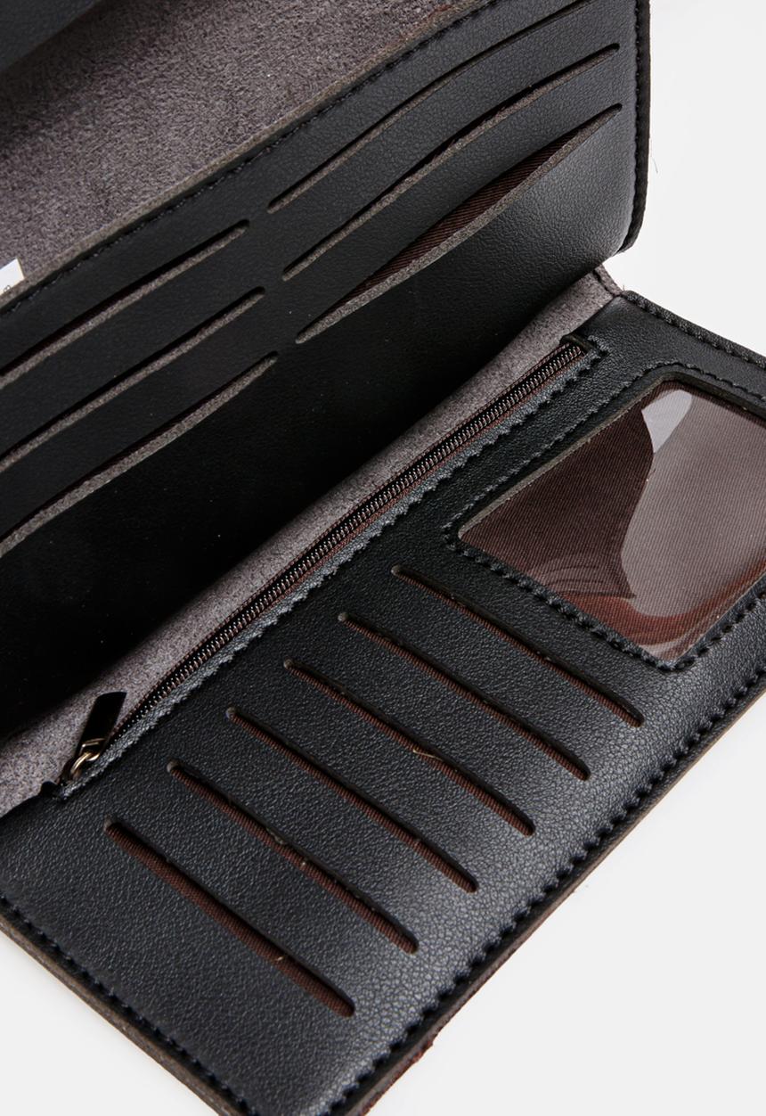 Dazzle - Trifold Purse Black