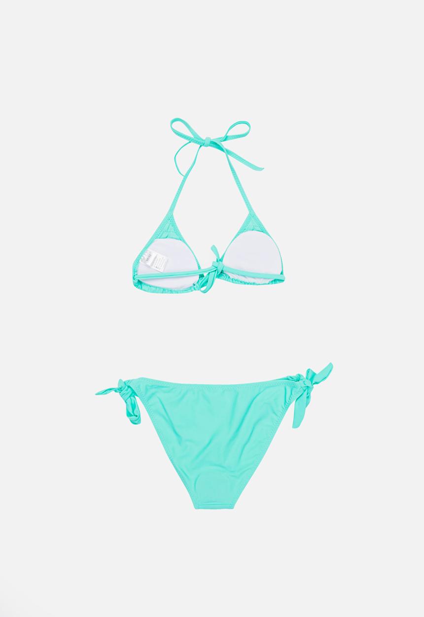 Pop Candy - Frilled Halter Bikini - Mint