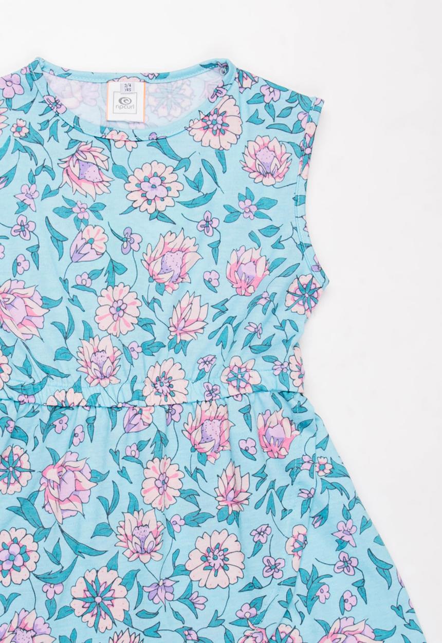 Rip Curl - Mini summer land dress - blue & pink 