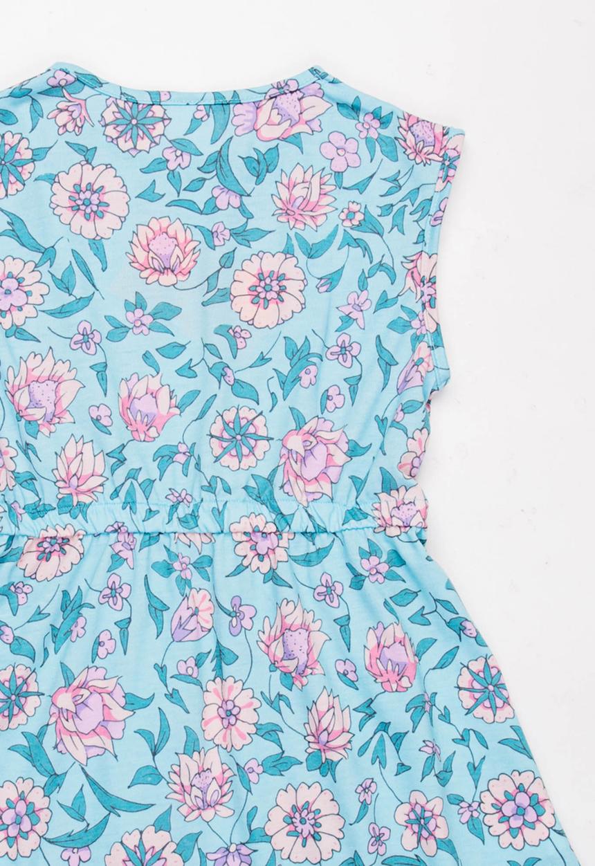 Rip Curl - Mini summer land dress - blue & pink 