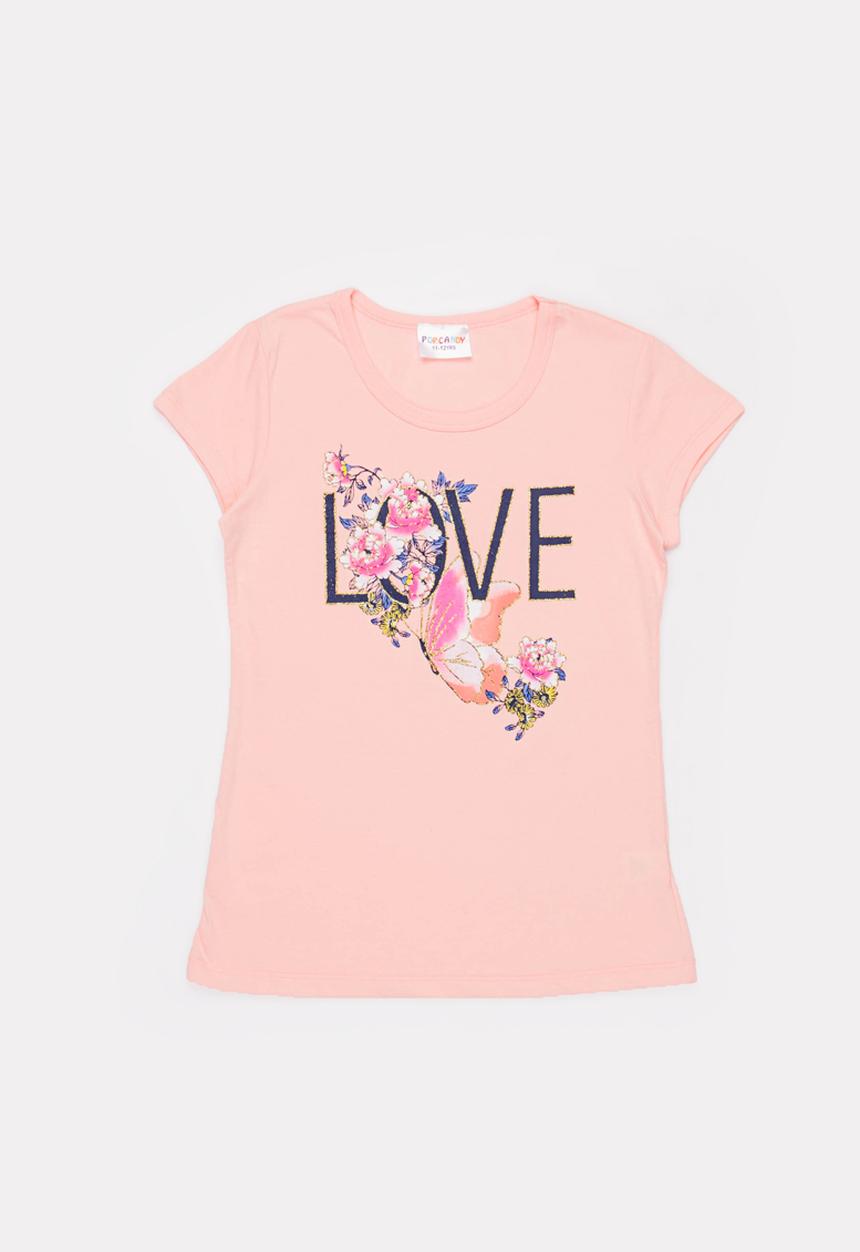 Pop Candy - Printed tee - pink