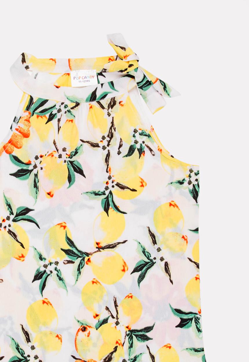 Pop Candy - Printed Blouse and Short Set Multi-colour