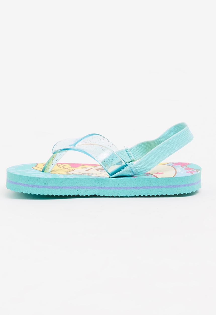 Character Fashion - Frozen  Flip Flops Aqua