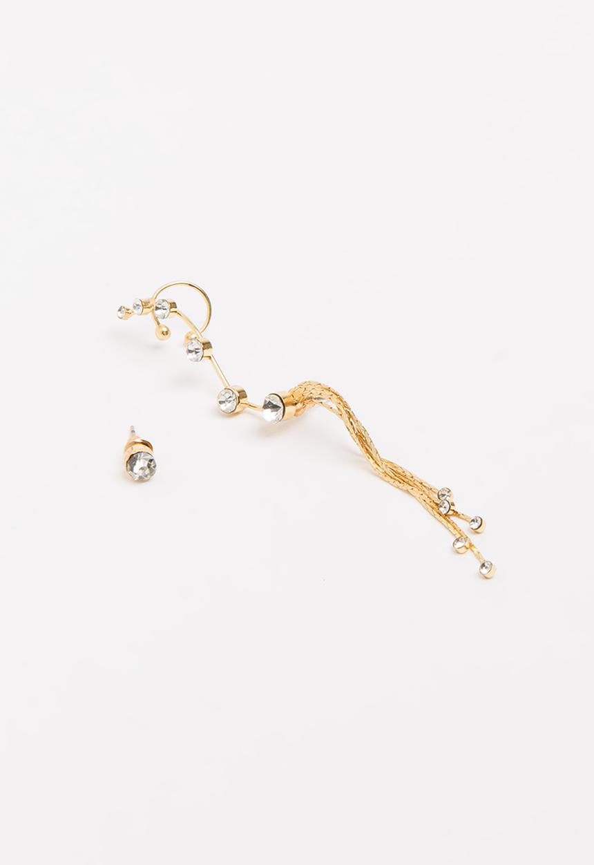 STYLE REPUBLIC - Statement Earring Gold